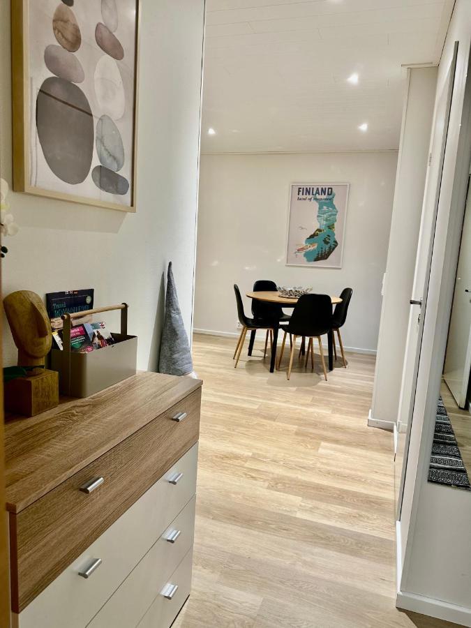 Elegant Apartment With Sauna In The Center โรวานิเอมิ ภายนอก รูปภาพ