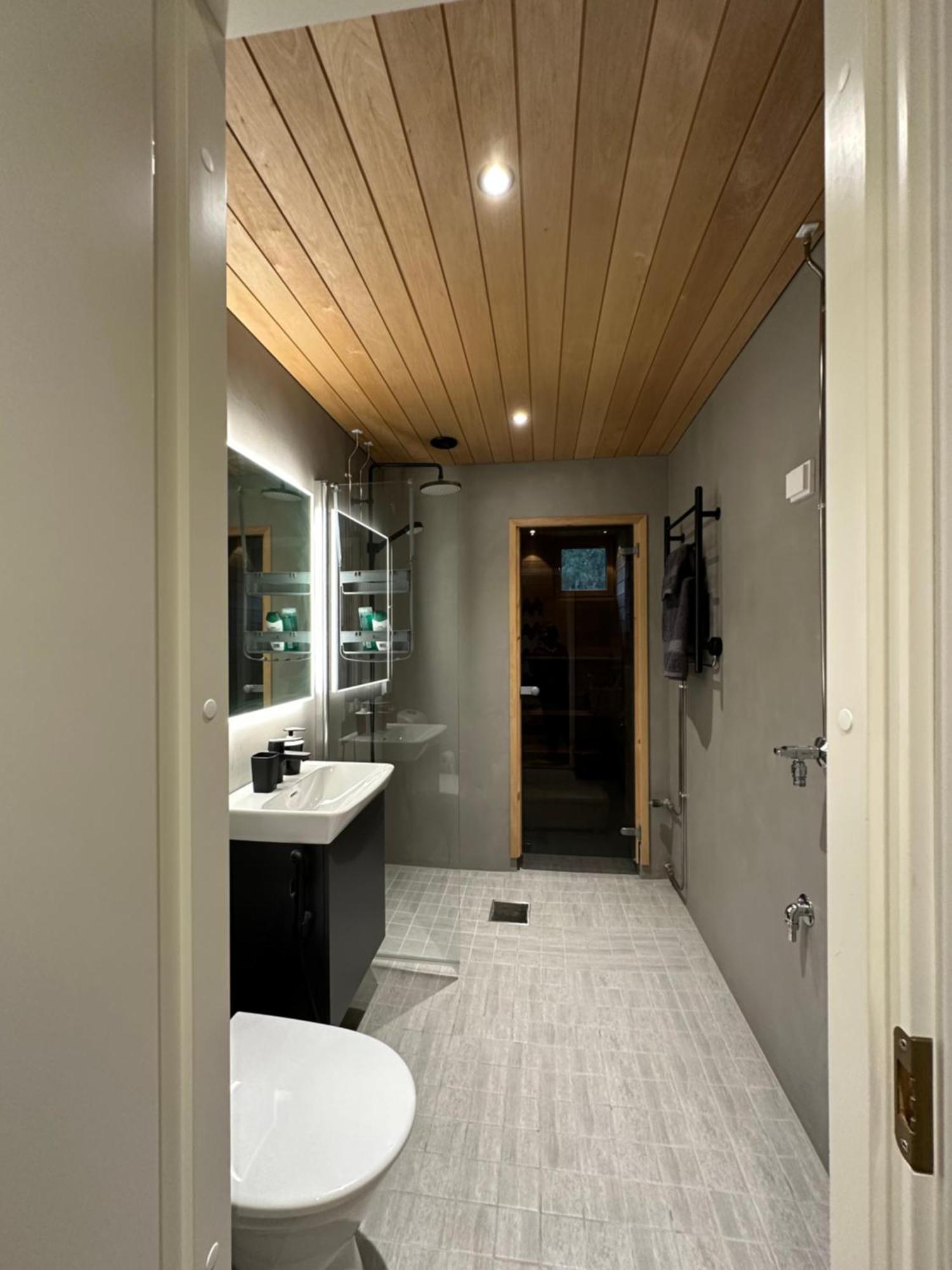 Elegant Apartment With Sauna In The Center โรวานิเอมิ ภายนอก รูปภาพ