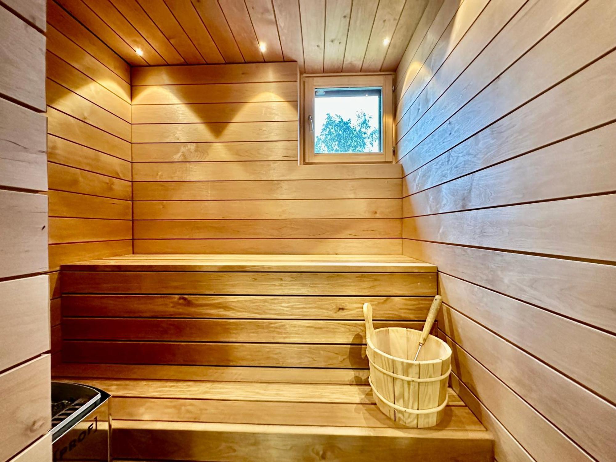 Elegant Apartment With Sauna In The Center โรวานิเอมิ ภายนอก รูปภาพ