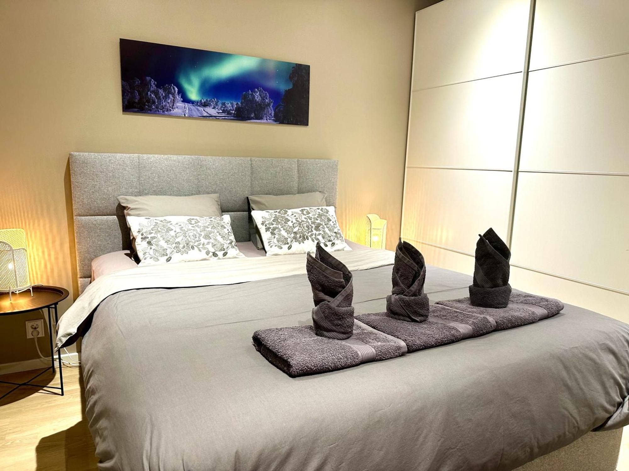 Elegant Apartment With Sauna In The Center โรวานิเอมิ ภายนอก รูปภาพ