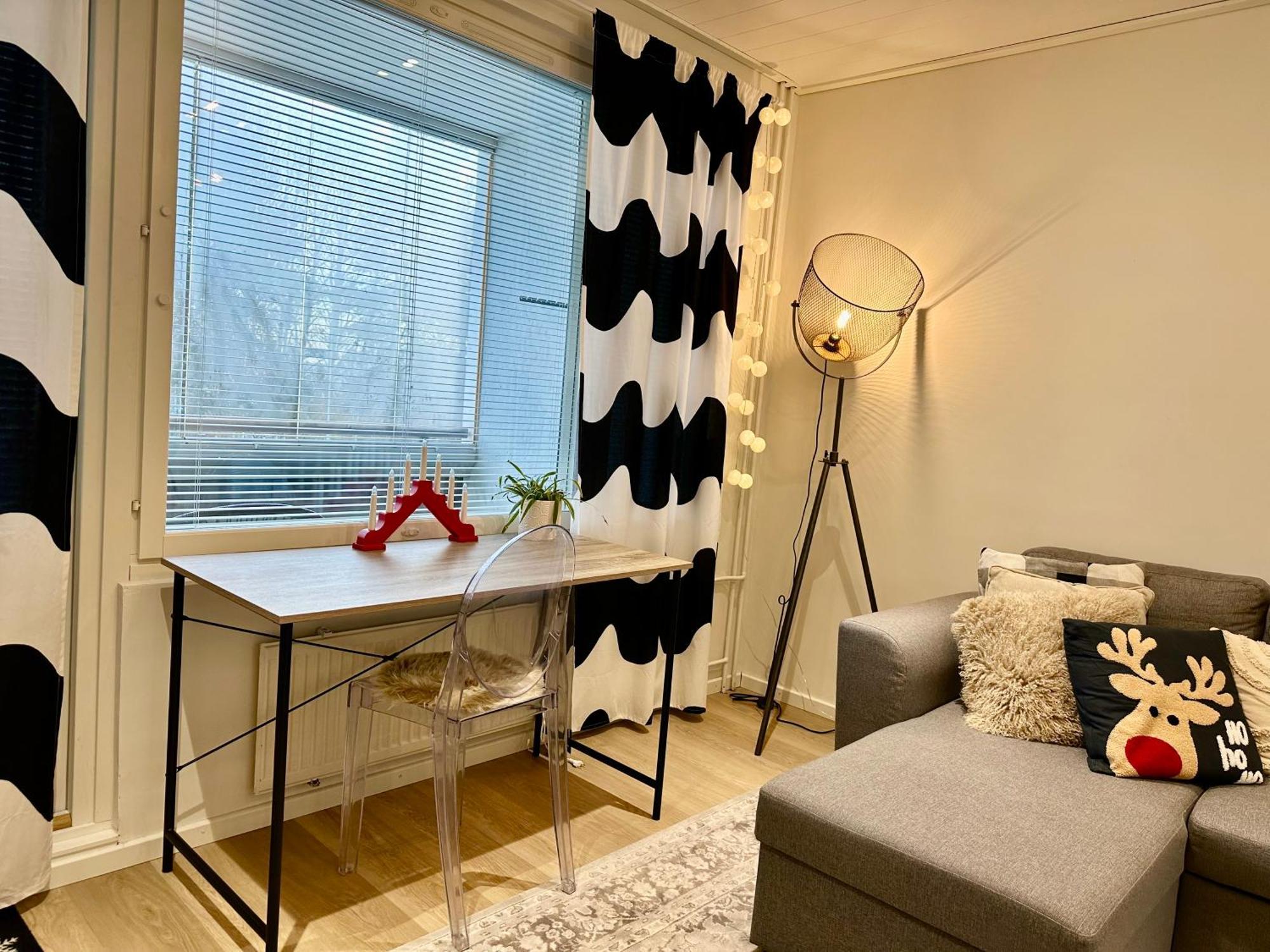 Elegant Apartment With Sauna In The Center โรวานิเอมิ ภายนอก รูปภาพ