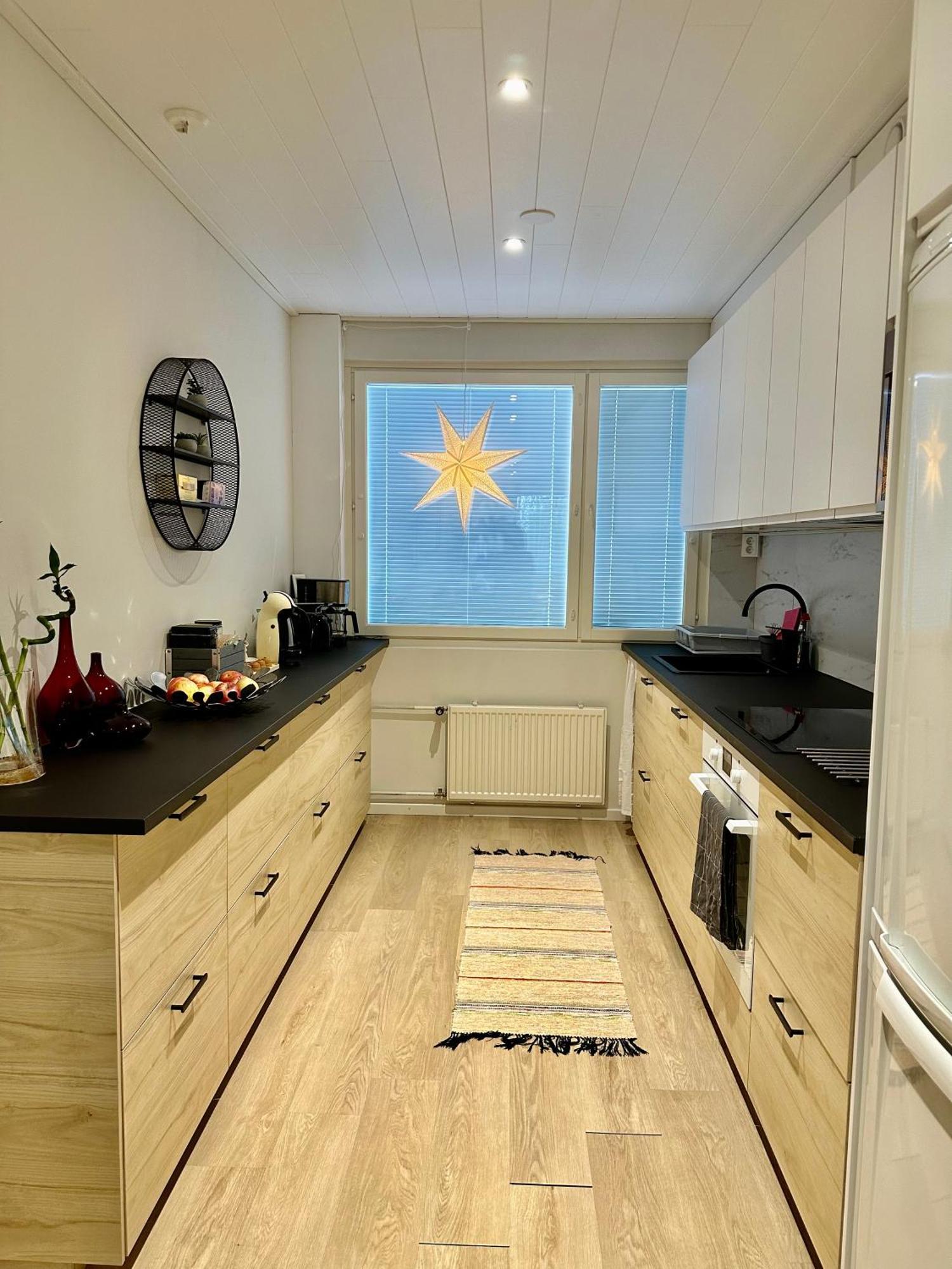 Elegant Apartment With Sauna In The Center โรวานิเอมิ ภายนอก รูปภาพ